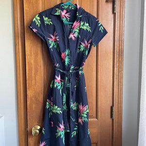 Brooks Brothers Collared Button-Down Midi Dress, 2